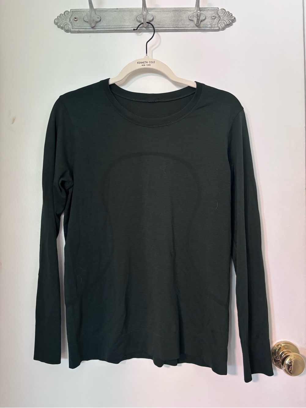 Hunter Green Swiftly Tech Long Sleeve Lululemon Running Top